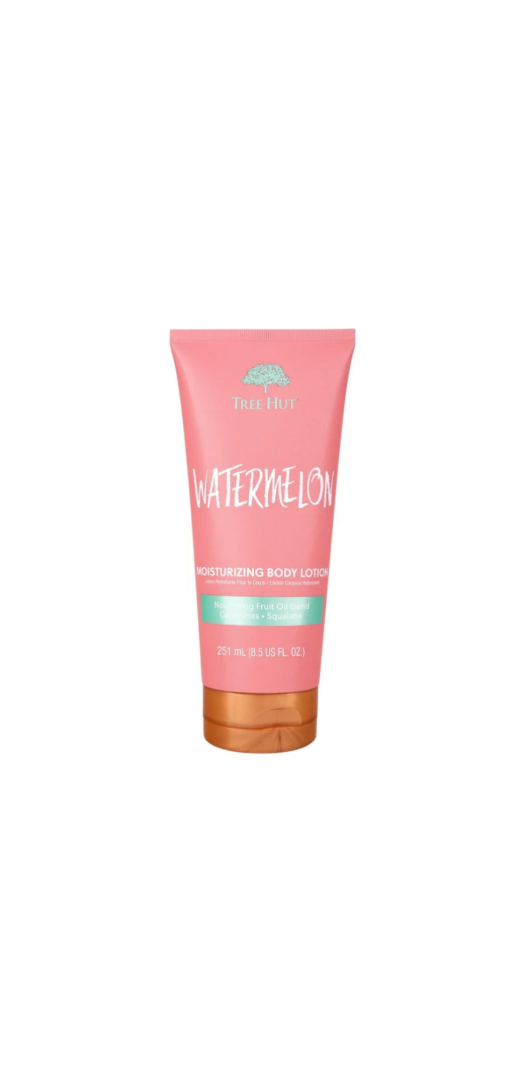 Tree Hut Moisturizing Body Lotion Watermelon Bottle Front View
