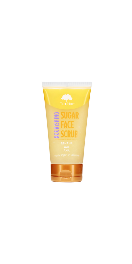 Tree Hut Nourishing Sugar Face Scrub Banana Oat Aha