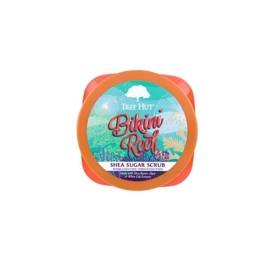 Tree Hut Shea Sugar Body Scrub Bikini Reef Lid
