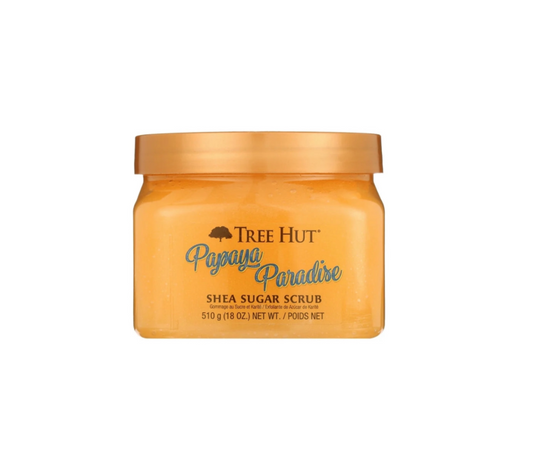 Tree Hut Shea Sugar Body Scrub Papaya Paradise Front View