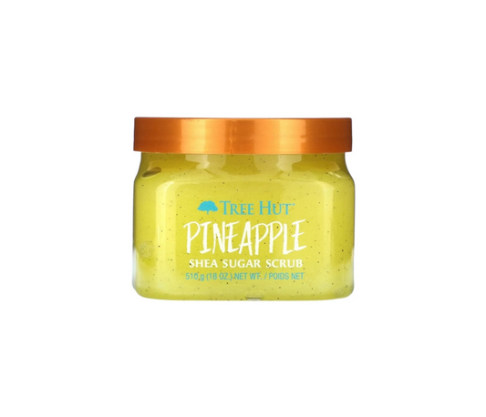 Tree Hut Shea Sugar Body Scrub Pineapple Front View