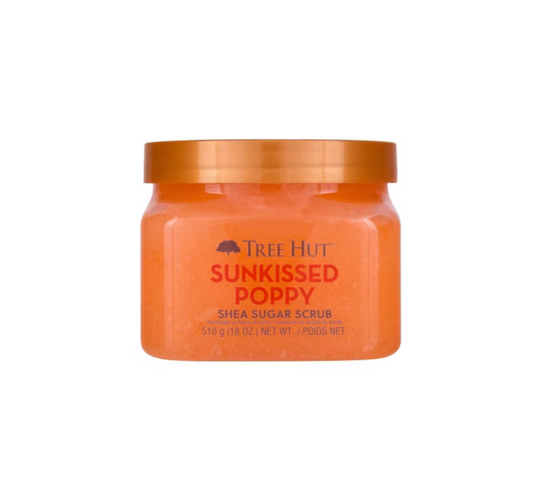 Tree Hut Shea Sugar Body Scrub Sunkissed Poppy Front View