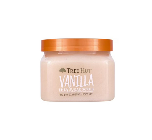 Tree Hut Shea Sugar Body Scrub Vanilla Front View