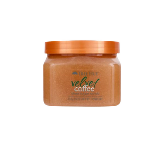 Tree Hut Shea Sugar Body Scrub Velvet Coffee Front View