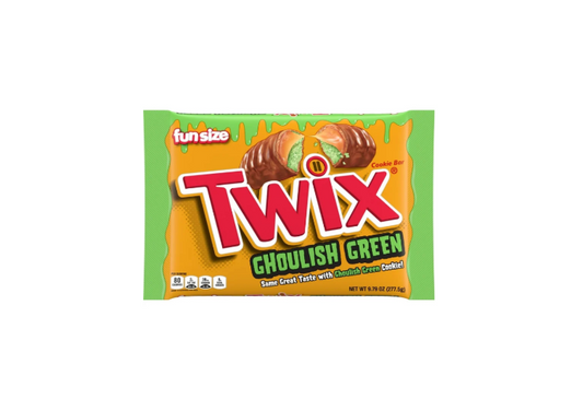 Twix Ghoulish Green Bag