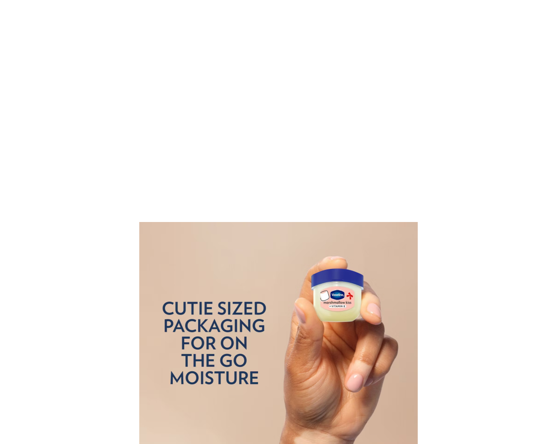 Vaseline Lip Therapy Lip Balm Marshmallow Kiss Cutie Sized