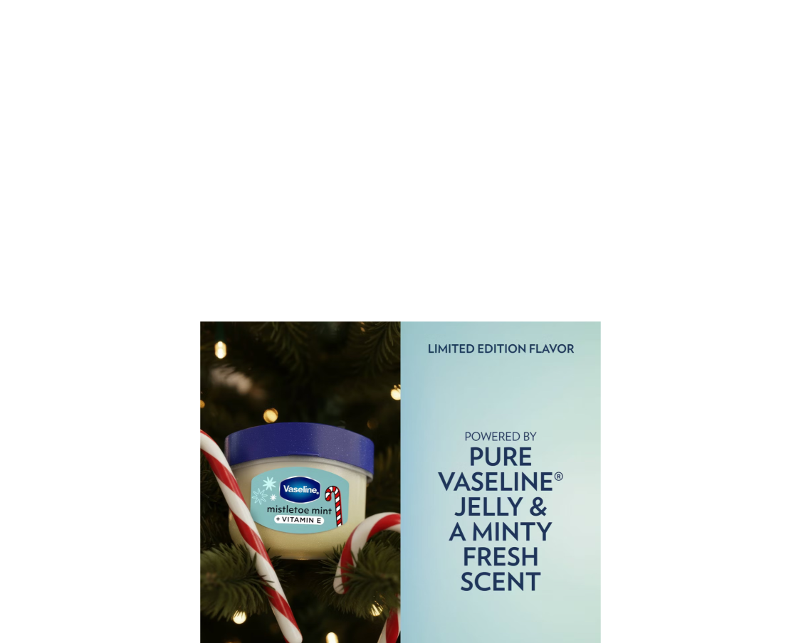 Vaseline Lip Therapy Lip Balm Mistletoe Mint Limited Edition