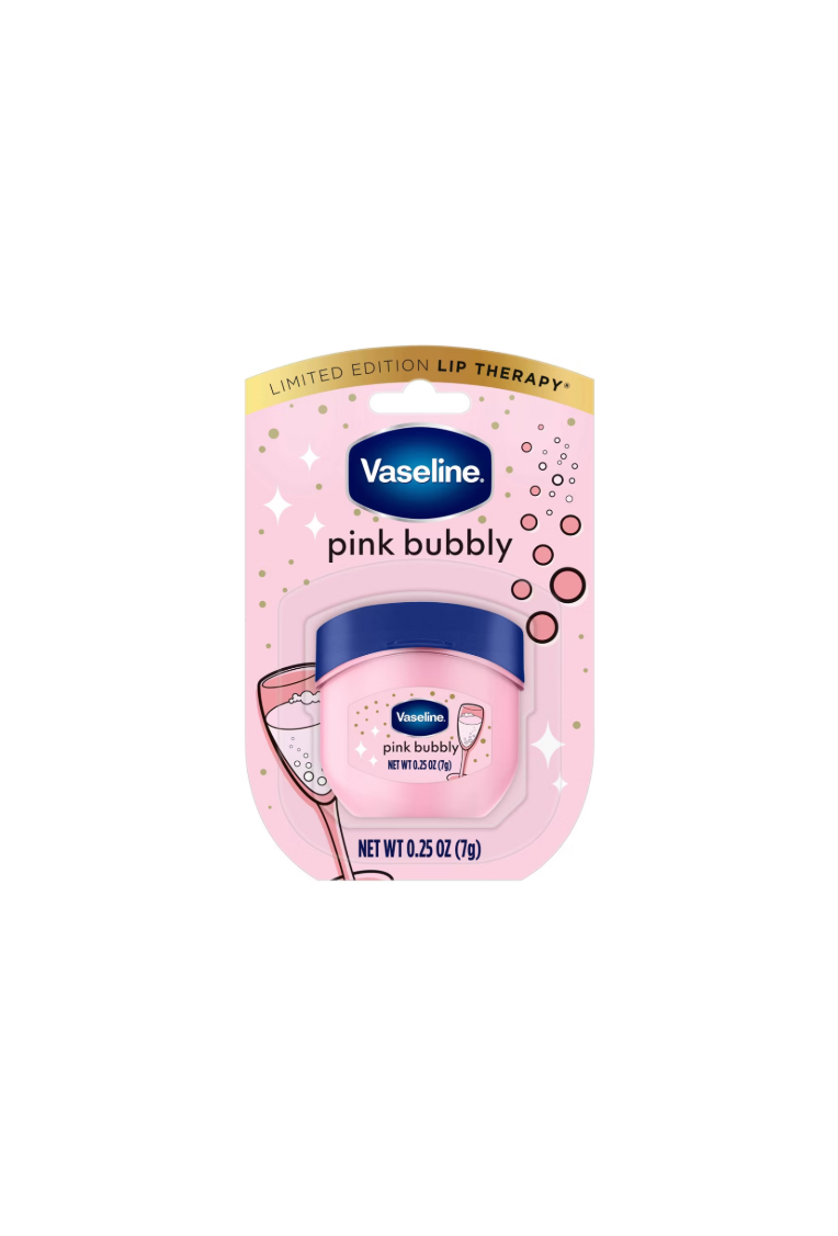 Vaseline Lip Therapy Lip Balm Pink Bubbly Front View