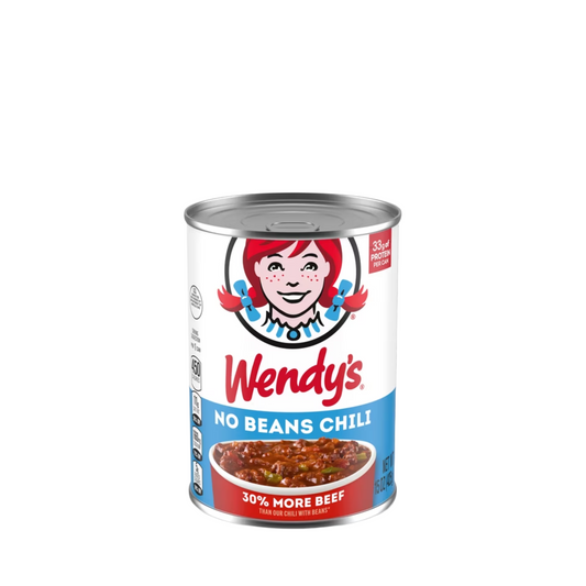 Wendy’s Chili No Beans Can