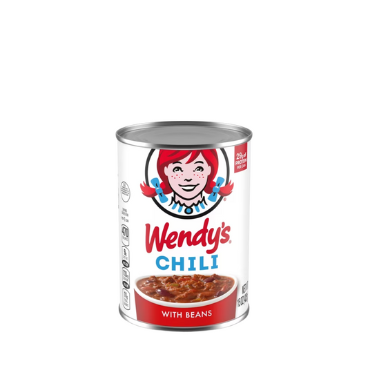 Wendy’s Chili With Beans Can