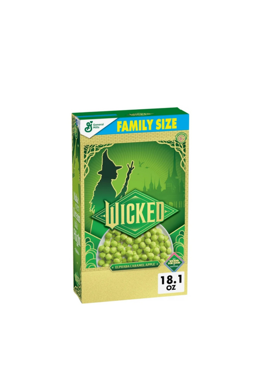 Wicked Cereal Elphaba Caramel Apple