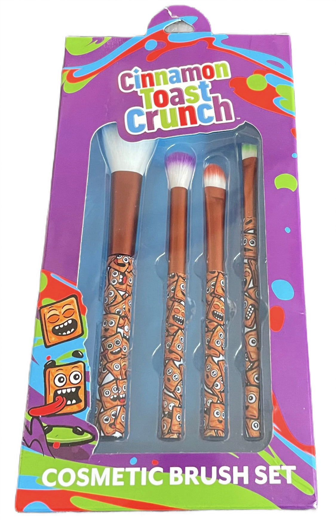 Cinnamon Toast Crunch Cosmetic Brush Set