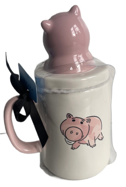 RAE DUNN & Pixar Toy Story Cream Ceramic Mug & Topper - HAMM