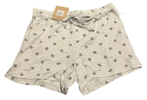 RAE DUNN 2 Pair Pyjama Shorts - Size M - BE KIND