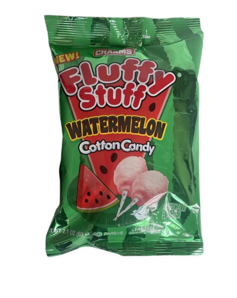 Charms Fluffy Stuff Cotton Candy - WATERMELON